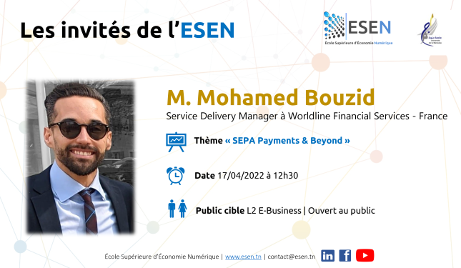 Les invités de l'ESEN | M. Mohamed Bouzid